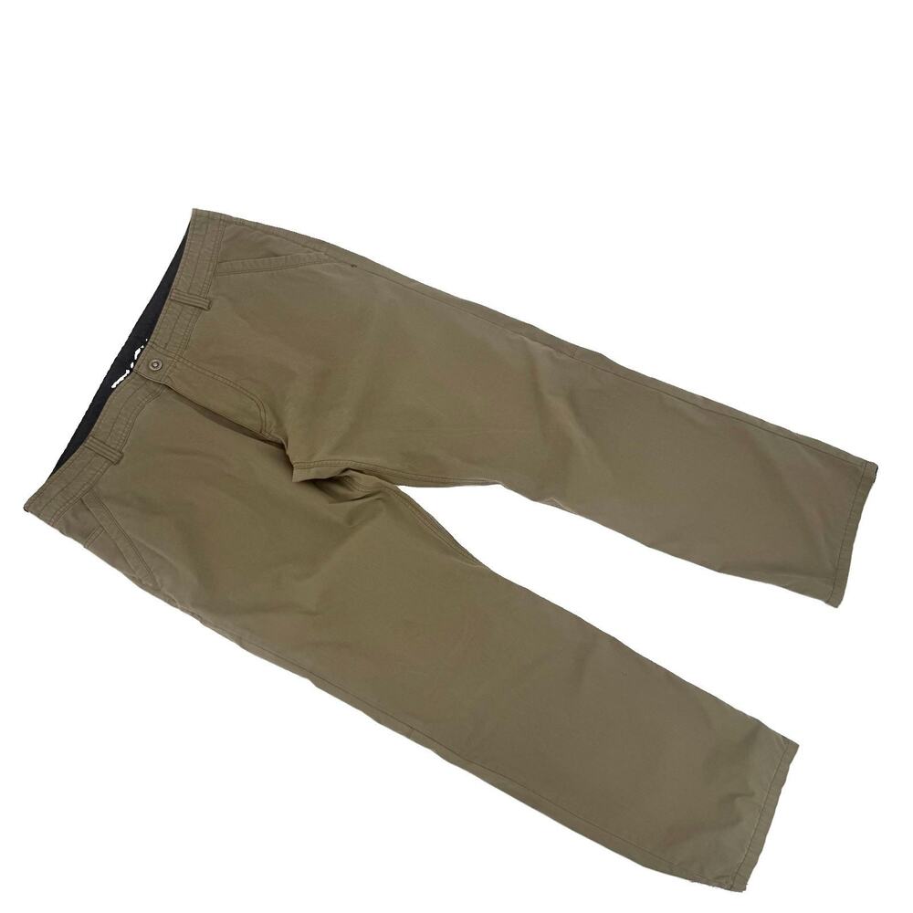Kuhl SLAX Men’s 40x32 Khaki Klassik Fit Straight Leg Stretch Chino Pants